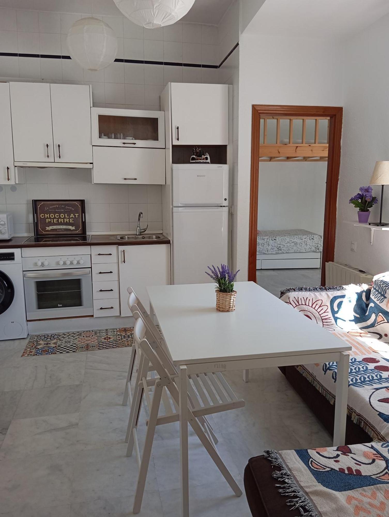 Ferienwohnung Apartamento Luminoso Casco Antiguo San Luis Sevilla Exterior foto