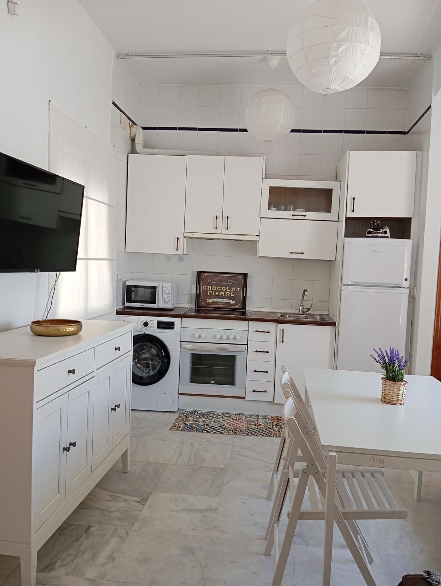 Ferienwohnung Apartamento Luminoso Casco Antiguo San Luis Sevilla Exterior foto